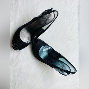 Adrianna Papell Elegant Midnight Black Lancelot Size 7 M Heels